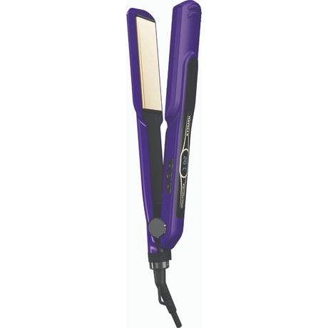 Havells Hair Straightener with Digital Display & Adjustable Temperature; Keratin Wide Plate, Heats Up Fast; For all hair types; Worldwide voltage compatible (Black), HS4122-0