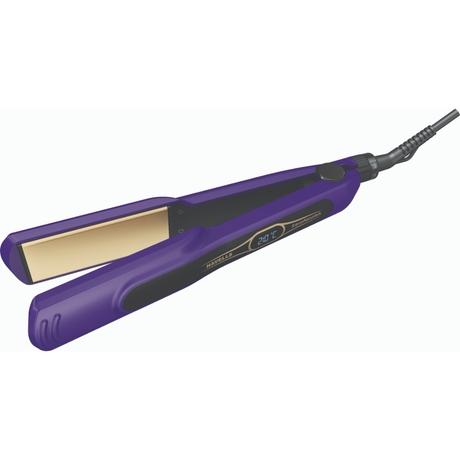 Havells Hair Straightener with Digital Display & Adjustable Temperature; Keratin Wide Plate, Heats Up Fast; For all hair types; Worldwide voltage compatible (Black), HS4122-4