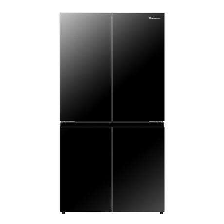 HISENSE 670 litres Four Door Refrigerator with Durable Inverter Technology, Black, RQ670N4SBU-0
