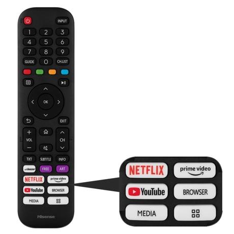 Hisense 101.6 cm (40 inches) Full HD Smart Certified LED TV, 40A4N, Black-6