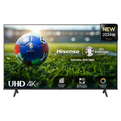 Hisense 109.22 cm (43 inches) 4K Ultra HD Smart Certified LED TV, 43A6N, Black-0