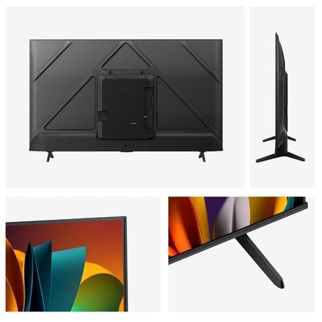 Hisense 139.7 cm (55 inches) 4K Ultra HD Smart Certified LED TV, 55A6N, Black-2