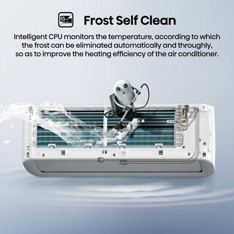 Hisense IntelliCool 1 Ton 3 Star Inverter Split AC, AS-12TR4RGRCB02-9