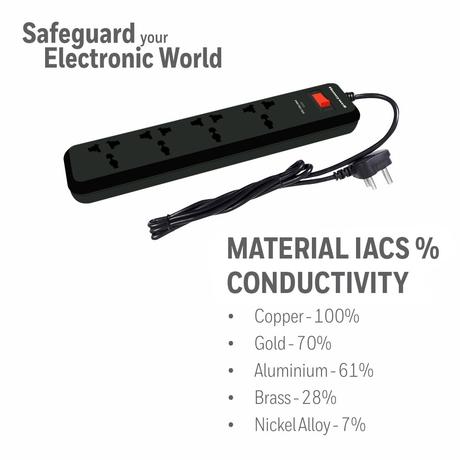Honeywell SRG2M4 4 Socket Surge Protector-2