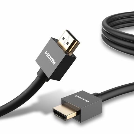 Honeywell 1 Meter High Speed HDMI 2.0 Cable with Ethernet HDMI Connector, Black-0