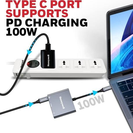 Honeywell High-Speed 3-in-1 USB 3.0 Adapter-3