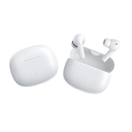 HONOR Truewireless Earbuds X3 Lite Glaze, 28 Hrs battery,Dual connectivity,Bluetooth 5.3, Low latency Gaming mode, dual mic, ENC noise reduction for calls, IPX-4, Touch controls, App Support (White)-0