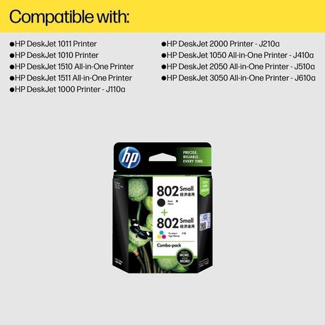 HP 802 Ink Cartridge, Black-7