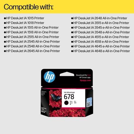 HP 678 Ink Cartridge, Black-8