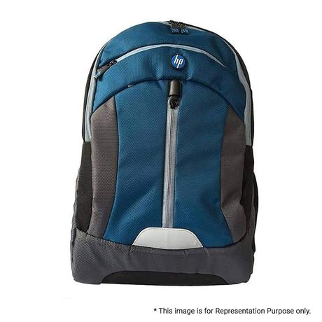 HP Laptop Bag for 39.62 cm (15.6 inch) Laptops, Grey/Blue W2N96PA-0