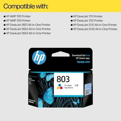 HP 803 Ink Cartridge, Tri-colour-14
