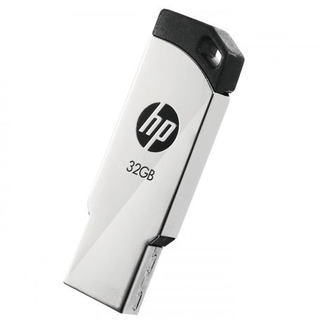 HP 32 GB Metal Body USB 2.0 Flash Drive, v236w-2