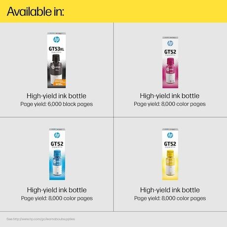 HP GT52 Original Ink Bottle, Magenta-3
