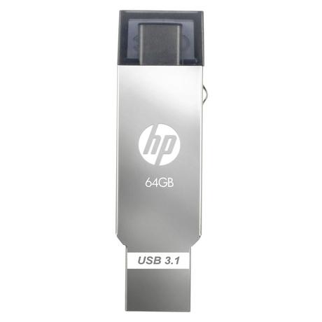 HP 64 GB x304m Dual Drive 3.1 Type-C OTG Flash Drive, MM-OTG064GB-03P-0