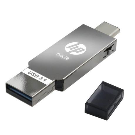 HP 64 GB x304m Dual Drive 3.1 Type-C OTG Flash Drive, MM-OTG064GB-03P-2