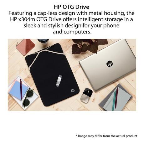 HP 64 GB x304m Dual Drive 3.1 Type-C OTG Flash Drive, MM-OTG064GB-03P-4