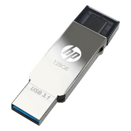 HP 128 GB x304m Dual Drive 3.1 Type-C OTG Flash Drive, MM-OTG128GB-03P-1