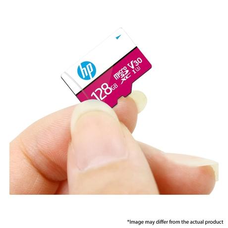 HP 128 GB U3, V30 High Speed microSD Card, HFUD128-1V30A-4