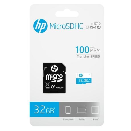 HP 32 GB MicroSD Memory Card SDHC mi210 Class 10, UHS-I, U1 Card, Upto 120 MB/s R, 2 Y Warranty-3
