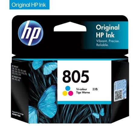 HP 805 Original Ink Cartridge, Tri-color-0