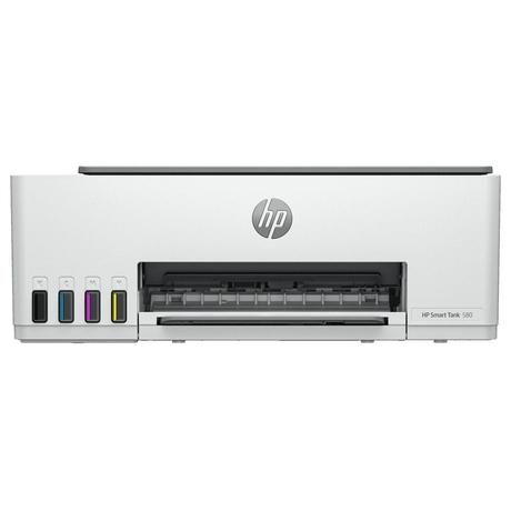 HP Smart Tank 580 AIO Wi-Fi Colour Wireless Solid Ink Printers with 1 Extra Black Ink Bottle (Upto 8000 Black & 6000 Colour Prints) + 1 Year Extended Warranty with PHA Coverage, Print, Scan & Copy-0