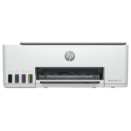 HP Smart Tank 580 AIO Wi-Fi Colour Wireless Solid Ink Printers with 1 Extra Black Ink Bottle (Upto 8000 Black & 6000 Colour Prints) + 1 Year Extended Warranty with PHA Coverage, Print, Scan & Copy-0