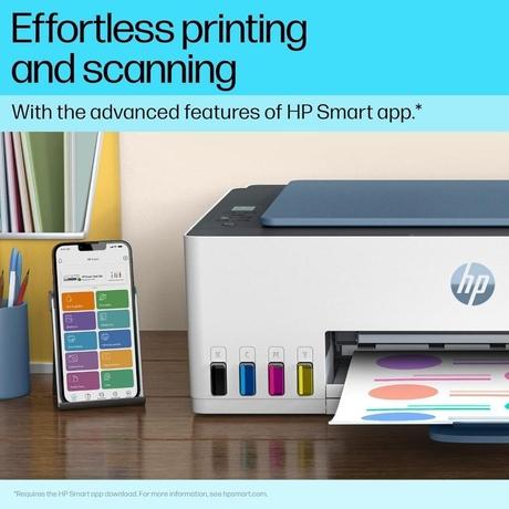 HP Smart Tank 585 All-in-One Wi-Fi Colour Wireless Home Inkjet Printers (Upto 4000 Black and 6000 Colour Pages Included in The Box), Print, Scan & Copy for Office/Home-2