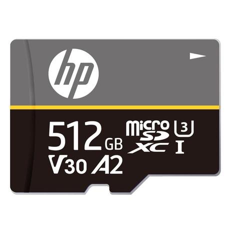 HP 512 GB microSD Memory Card With Adapter-0