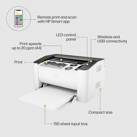 HP 1008W Monochrome Laser Printer-4