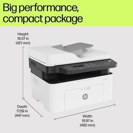 HP MFP Laser Printer 1188FNW-2