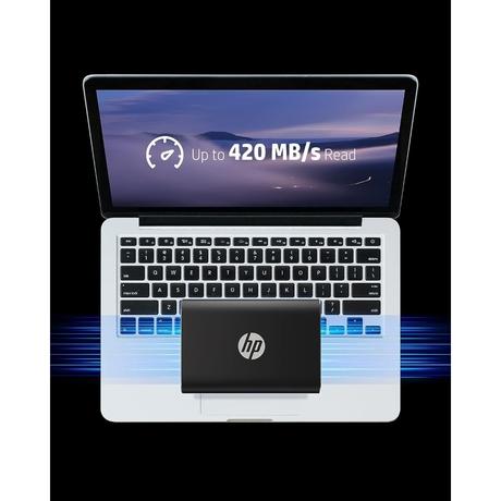 HP 1 TB P500 Portable Solid State Drive (SSD) Black-1