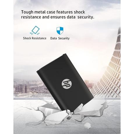 HP 1 TB P500 Portable Solid State Drive (SSD) Black-3