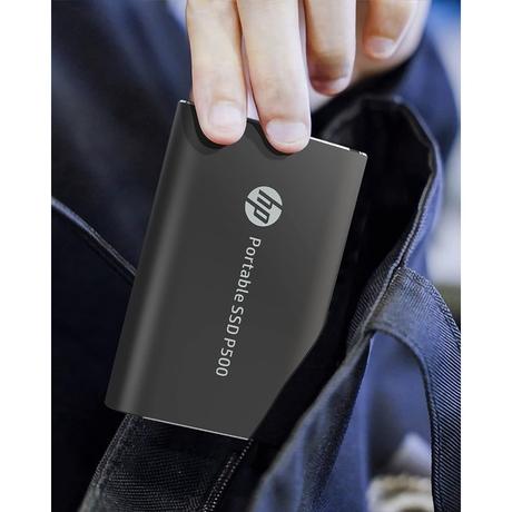 HP 1 TB P500 Portable Solid State Drive (SSD) Black-4