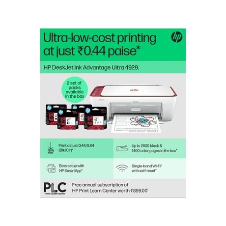 HP DeskJet Ink Advantage Ultra 4929 Multi-function InkJet Printer-4