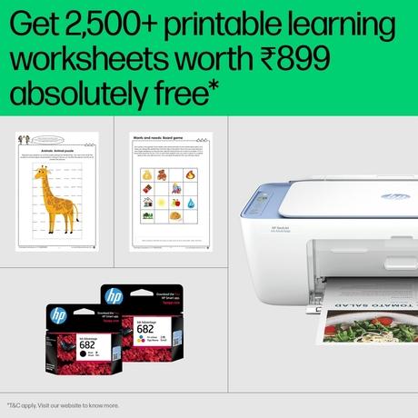 HP DeskJet 2820 Wireless Color All-in-One Printer-5