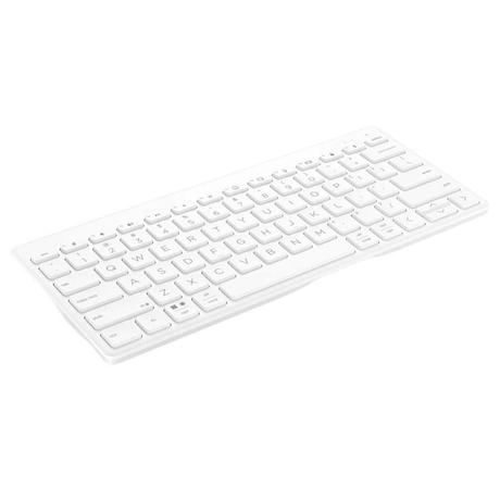 HP 350 Compact Multi-Device Bluetooth Keyboard, White-1