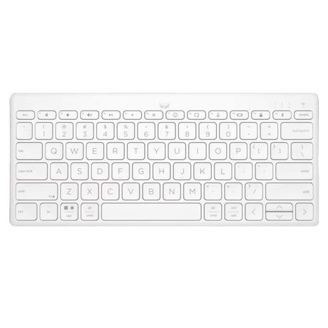HP 350 Compact Multi-Device Bluetooth Keyboard, White-2