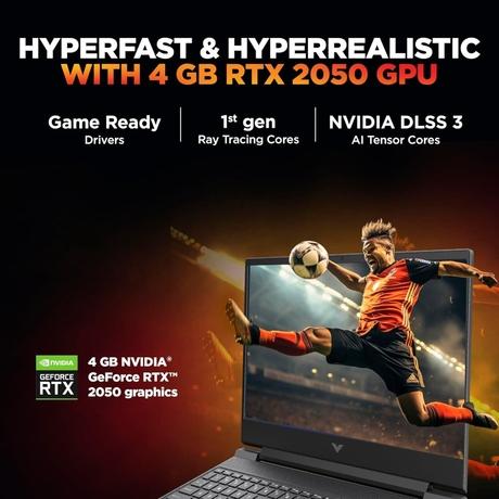 HP Victus 15 15-fa2703TX Gaming Laptop (Intel Core i5-13420H/16 GB/512 GB SSD/4 GB-Nvidia GeForce RTX 2050/Windows 11 Home/MSOffice/Full HD), 39.62 cm - 15.6 inch, Mica Silver-3