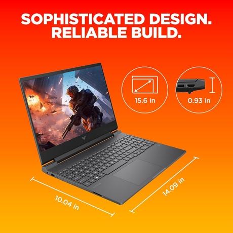 HP Victus 15-FA2701TX Gaming Laptop (Intel Core i5-13420H/16 GB /512 GB SSD/6 GB-Nvidia GeForce RTX 4050 /Windows 11 Home/MS Office Home 2024/Full HD), 39.62 cm - 15.6 inch, Performance Blue-10