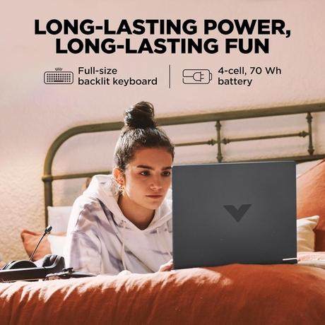 HP Victus 15-FA2701TX Gaming Laptop (Intel Core i5-13420H/16 GB /512 GB SSD/6 GB-Nvidia GeForce RTX 4050 /Windows 11 Home/MS Office Home 2024/Full HD), 39.62 cm - 15.6 inch, Performance Blue-7