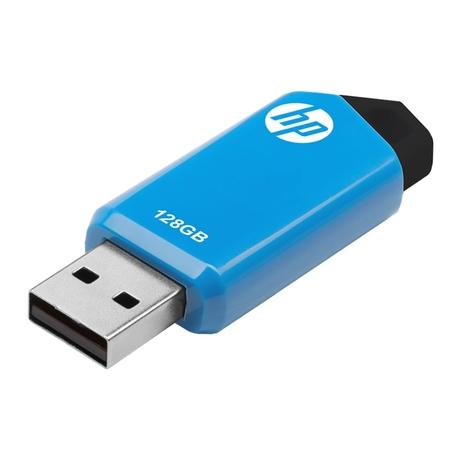 HP 128 GB v150w USB Pen Drive, Blue-2