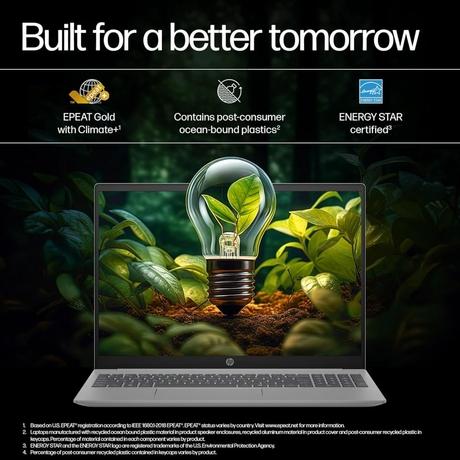 HP OmniBook 5 OmniBook 5 NGAI 16-AG1037AU Standard Laptop (AMD Ryzen 5 AI 5 340/16 GB/512 GB SSD/AMD Radeon 840M Graphics/Windows 11 Home/MS Office + MISC PC Game Pass DA 3M/2K), 40.6 cm - 16 inch, Glacier Silver-19