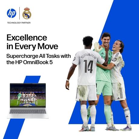 HP OmniBook 5 OmniBook 5 NGAI 16-AG1037AU Standard Laptop (AMD Ryzen 5 AI 5 340/16 GB/512 GB SSD/AMD Radeon 840M Graphics/Windows 11 Home/MS Office + MISC PC Game Pass DA 3M/2K), 40.6 cm - 16 inch, Glacier Silver-9