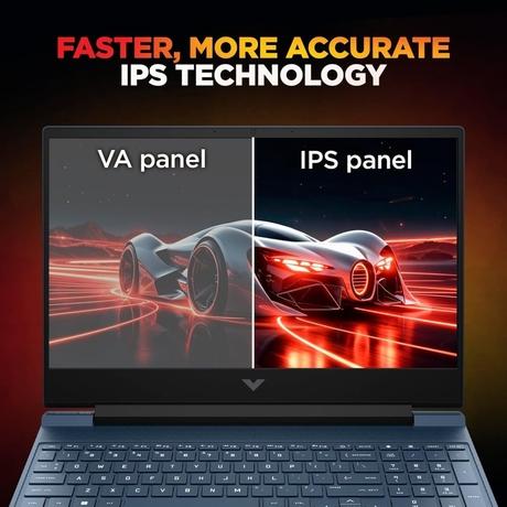HP Victus 15-FA2192TX Gaming Laptop (Intel Core i5-13420H/16 GB /512 GB SSD/4 GB-Nvidia GeForce RTX 3050A/Windows 11 Home/MS Office Home 2024 + 1 year M365 Basic/Full HD), 39.62 cm - 15.6 inch, Performance Blue-6