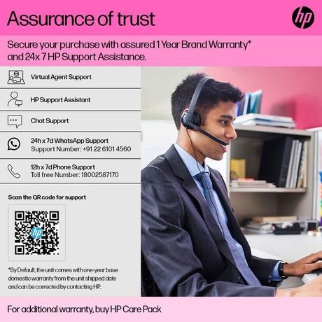HP 15s 15-FC0552AU Standard Laptop (AMD Ryzen 3 7320U/8 GB/512 GB SSD/AMD Radeon Graphics/Windows 11 Home/MS Office Home 2024 + 1 year M365 Basic/Full HD), 39.62 cm - 15.6 inch, Natural Silver-7