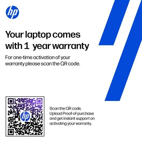 HP OmniBook 5 NGAI 14-he0015QU Standard Laptop (Snapdragon X X1-26-100/16 GB /1 TB SSD/Qualcomm Adreno GPU/Windows 11 Home/MS Office Home 2024 + 1 year M365 Basic/Full HD), 35.6 cm - 14 inch, Glacier Silver Aluminum-14