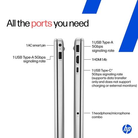 HP 15s 15-FD0664TU Standard Laptop (Intel Core 5-120U/16 GB /512 GB SSD/Intel Iris Xe Graphics/Windows 11 Home/MS Office Home 2024 + 1 year M365 Basic/Full HD), 39.62 cm (15.6 inch), Natural Silver-7