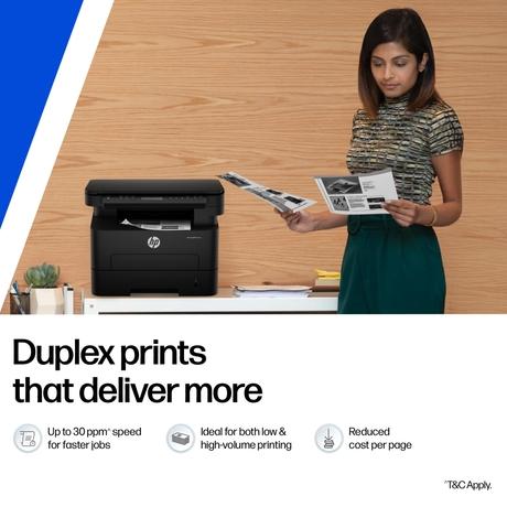 HP Laser 323DNW Multi Function Printer-1