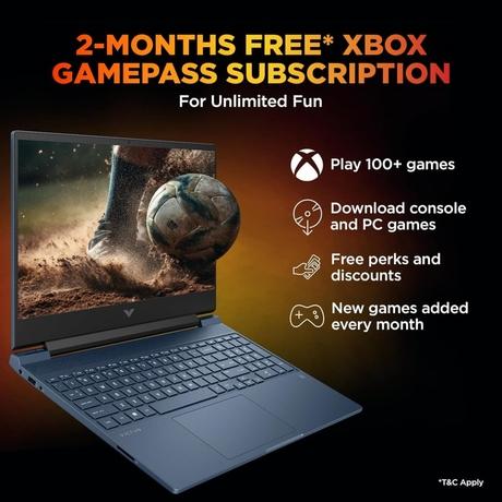 HP Victus 15 15-fa2197TX Gaming Laptop (Intel Core i5-13420H/16 GB/512 GB SSD/6 GB-NVIDIA GeForce RTX 3050/Windows 11 Home/MS Office Home 2024/Full HD), 39.62 cm - 15.6 inch, Performance Blue, Chrome Logo-9