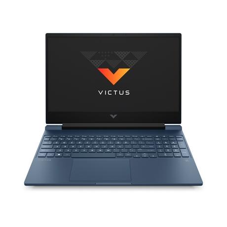 HP Victus 15 15-fb3125AX Gaming Laptop (AMD Ryzen 7 7445HS/16 GB/512 GB SSD/6 GB-NVIDIA GeForce RTX 3050/Windows 11 Home/MS Office Home 2024, 1 year Microsoft 365 Basic/Full HD), 39.62 cm - 15.6 inch, Performance Blue, Chrome Logo-0